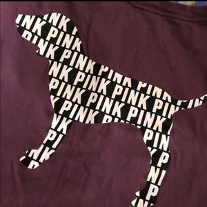 Vs pink campus shirt